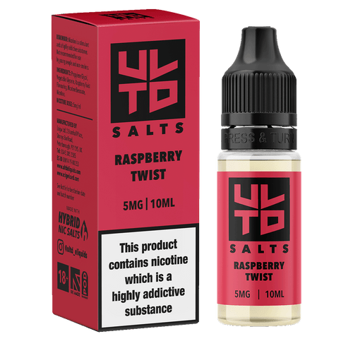 ULTD Raspberry Twist Nic Salt - 10ml 5mg
