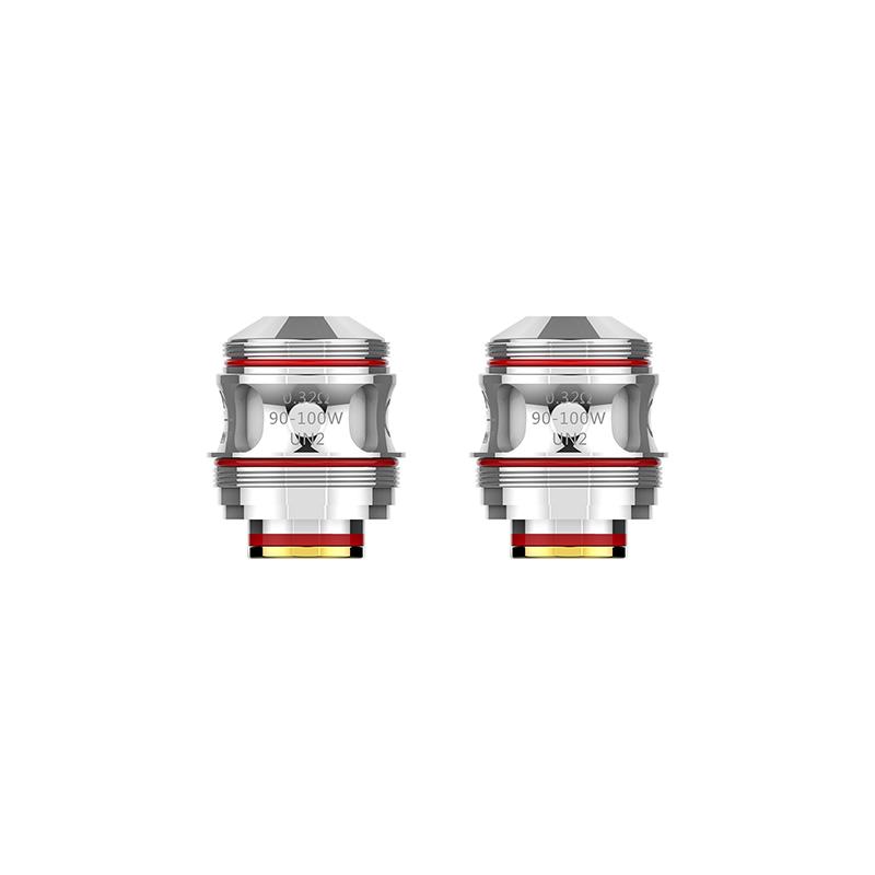 Uwell Valyrian 2 Replacement Coils (Pack of 2) - UN2 Single Mesh 0.32ohms
