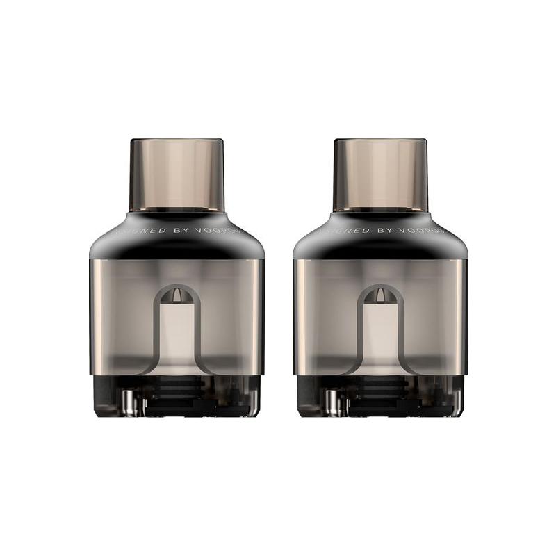 VooPoo TPP Pod Tank Replacement Pods (Pack of 2) - Black