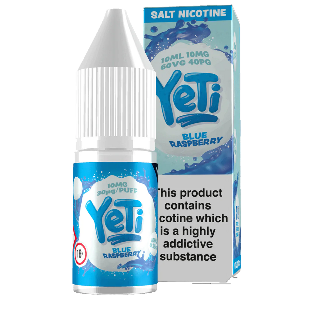 Blue Raspberry Nic Salt by Yeti Salts