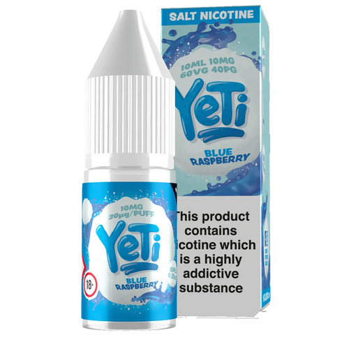 Blue Raspberry Nic Salt by Yeti Salts - 10mg