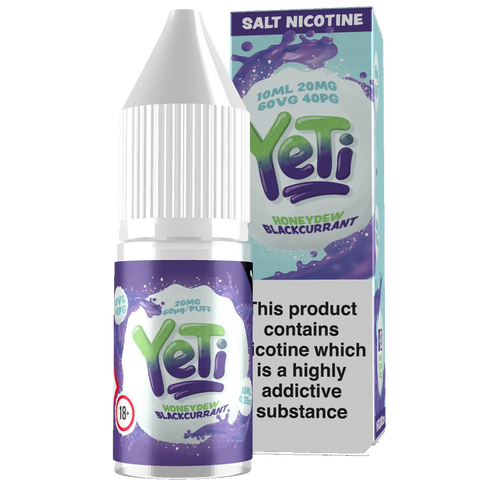 Honeydew Blackcurrant Nic Salt by Yeti Salts - 20mg