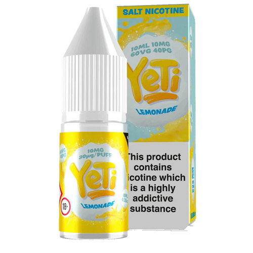Lemonade Nic Salt by Yeti Salts - 10mg