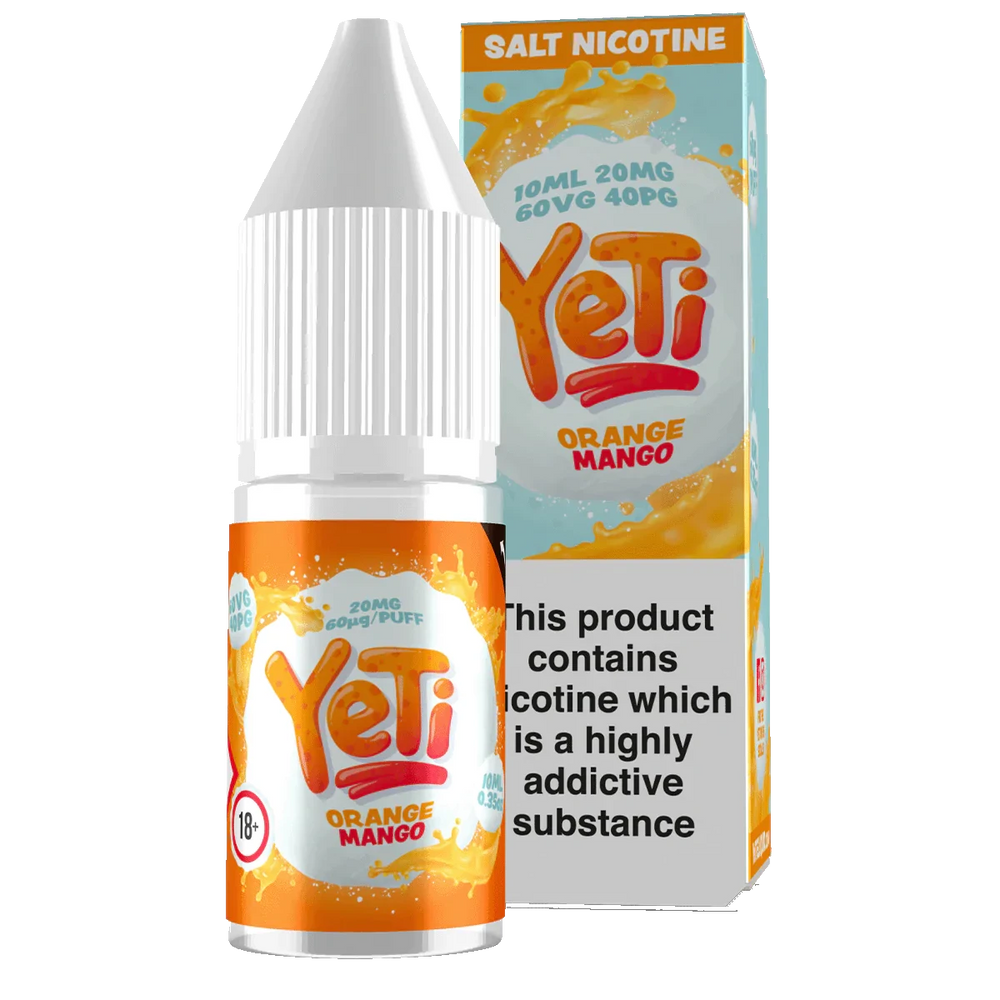 Orange & Mango Nic Salt by Yeti Salts