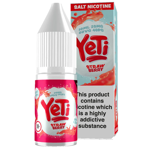 Strawberry Nic Salt by Yeti Salts - 20mg