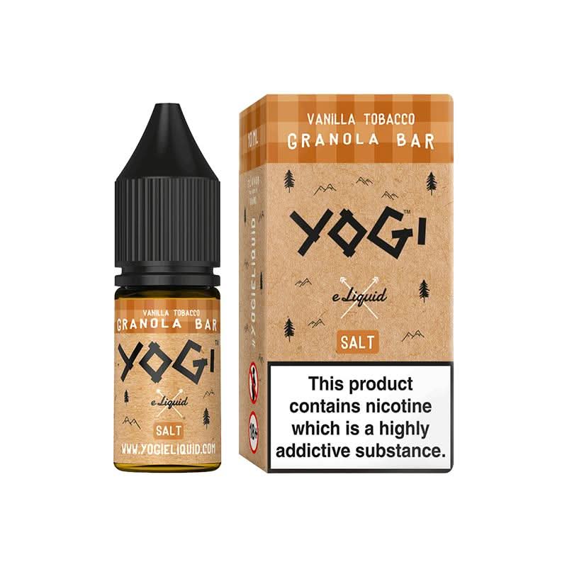 Vanilla Tobacco Granola Bar by Yogi Salt | Vape Shop